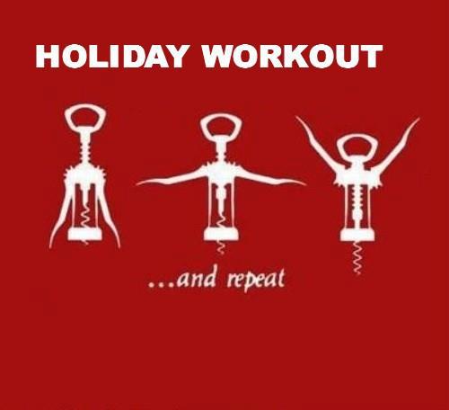 Holiday Workout Corkscrew